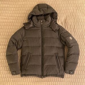 Moncler Montgenevre Short Down Gray Jacket